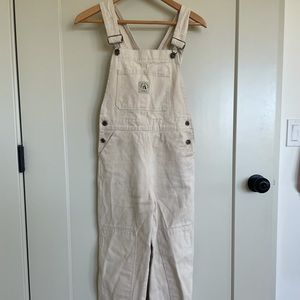 Natural Hey Gang overalls